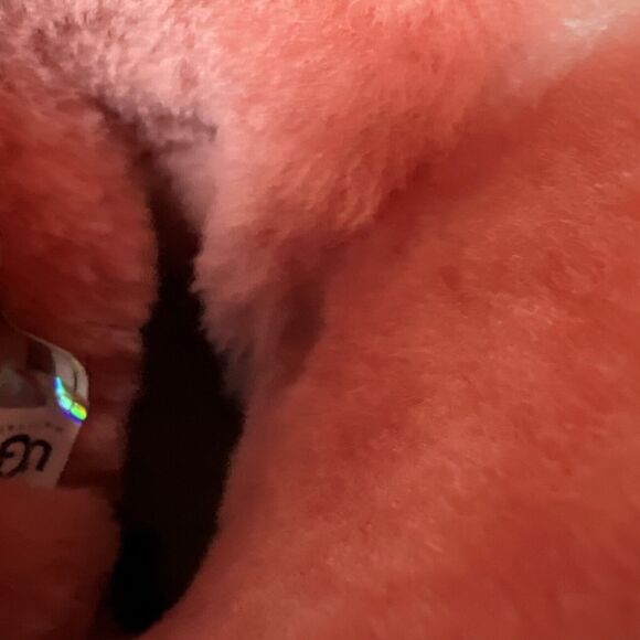 Womens UGG Boots Pink Coral Kimono Bailey Button Flower Rare Limited-Edition Sz6 - Picture 15 of 16